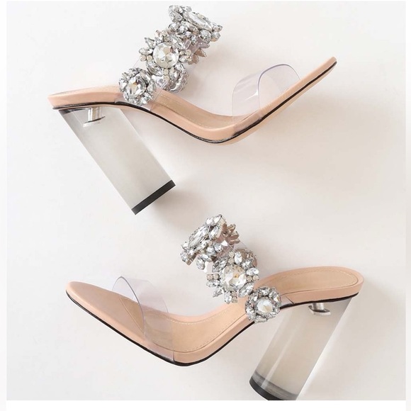 Schutz Blanck Slide Sandals Size 8 - Picture 3 of 10